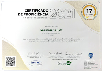 Certificado de Proficiência 2021