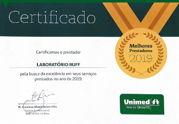 Melhor prestador de serviço em 2019