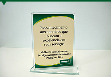 Melhor prestador de serviço em 2015
